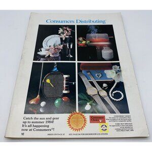 Consumers Distributing Catalog 1984 Toys Furniture Electronics Tools Canada